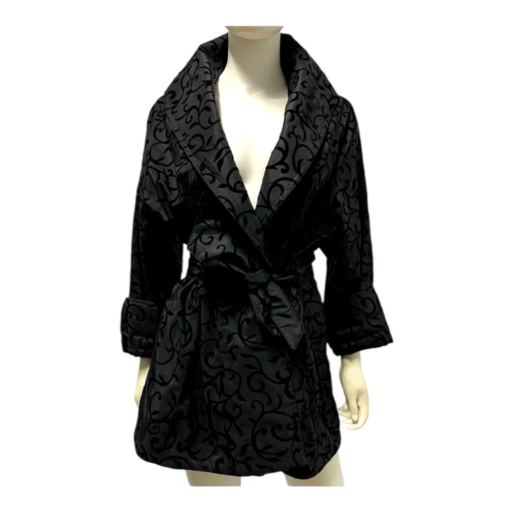 Mycra Pac Black Trench Coat